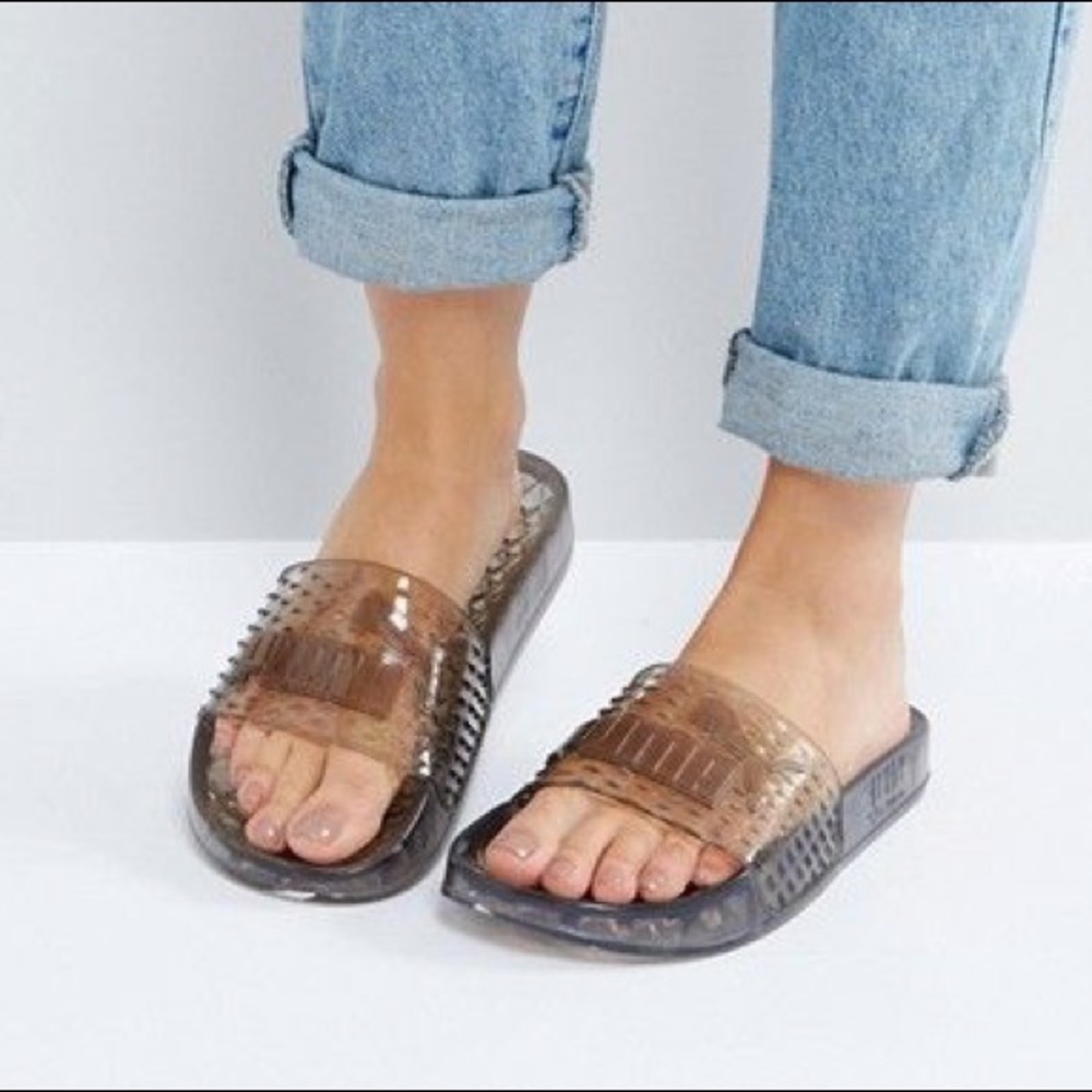 Puma Fenty Black Jelly Slide